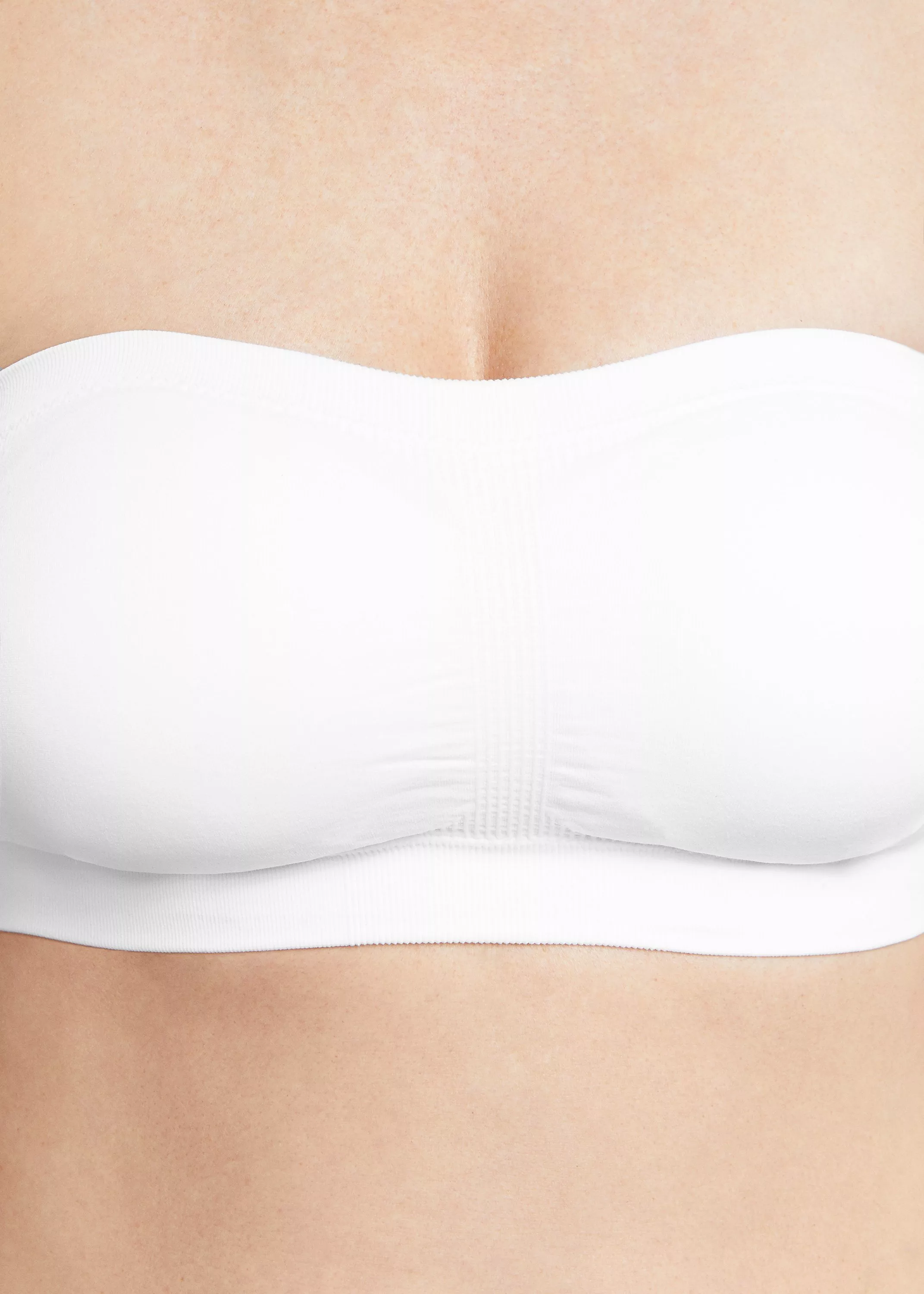 HBselect Strapless Bra For Women - Non-Slip Wireless Bandeau For Large Bust