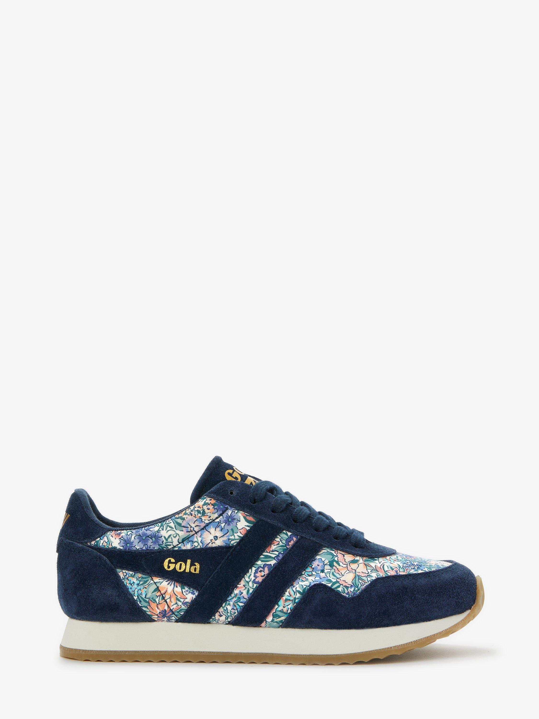 Gola Spirit Liberty Lace Up Trainers Garden Print