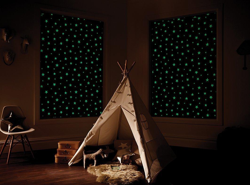 Bloc Glow in the Dark Fabric Changer Blackout Roller Blind