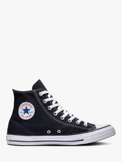 Converse Chuck Taylor All Star Hi-Top Trainers, Black, Black