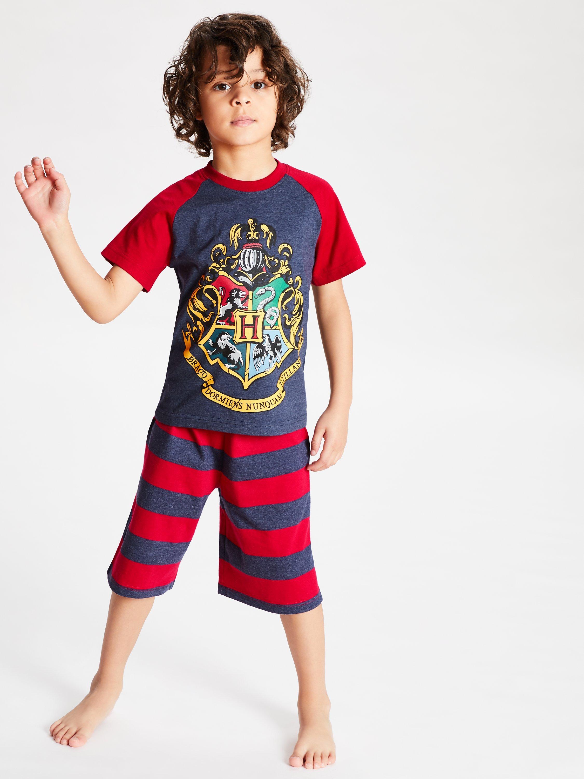 Harry Potter Boys Short Pyjamas Red