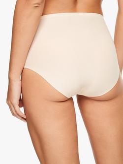 Chantelle Soft Stretch High Waist Knickers - view 2, Golden Beige