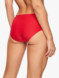 Chantelle Soft Stretch Hipster Knickers - view 2, Poppy Red