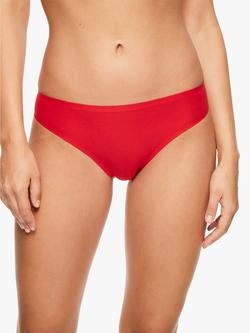 Chantelle Soft Stretch String Knickers, Poppy Red