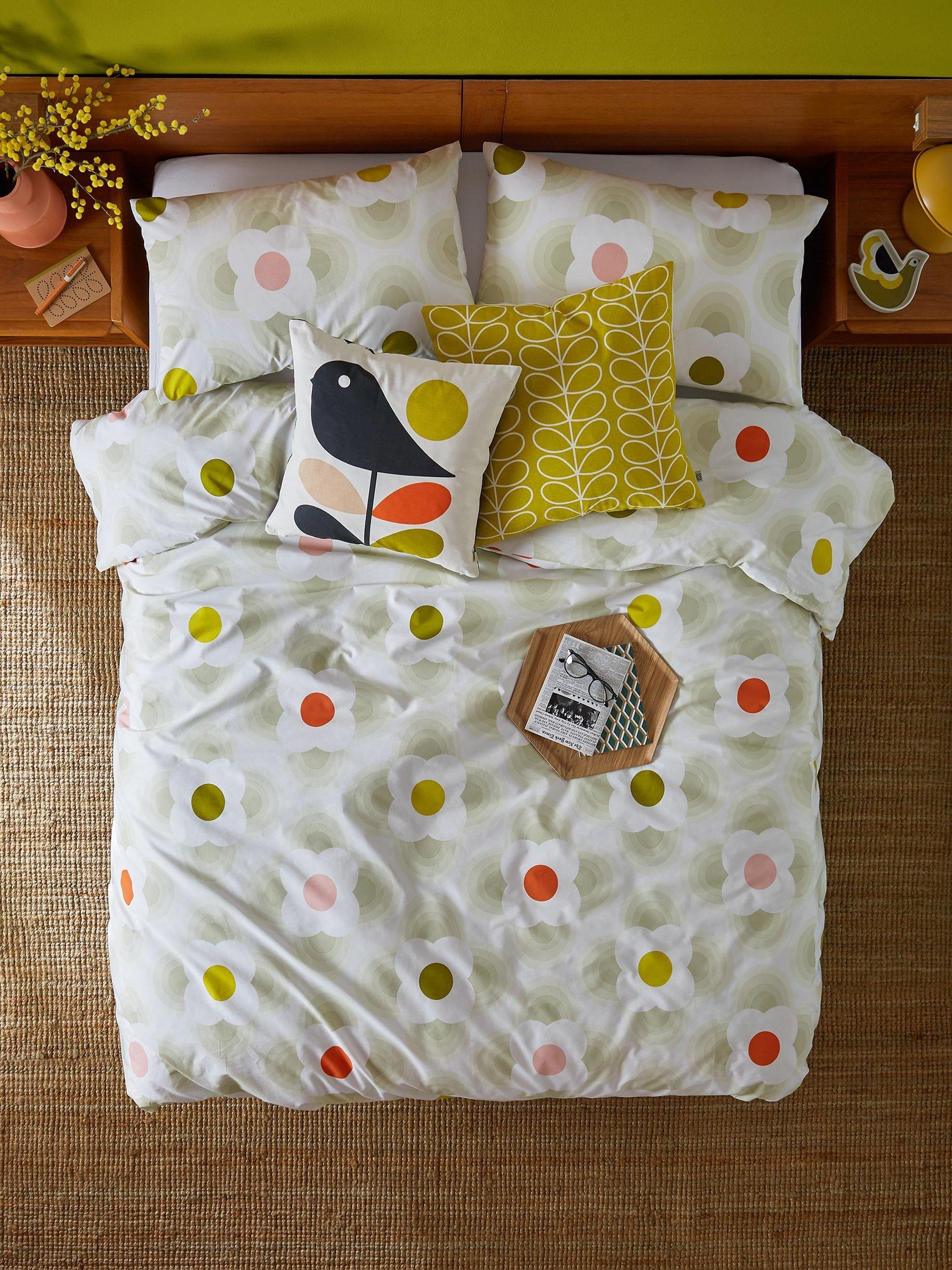 Orla Kiely Petal Stripe Spot Bedding, Multi