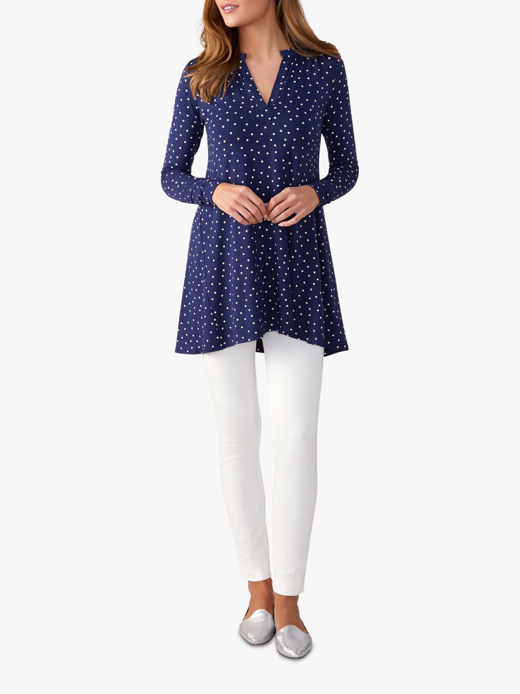 Pure Collection Jersey Swing Tunic Top