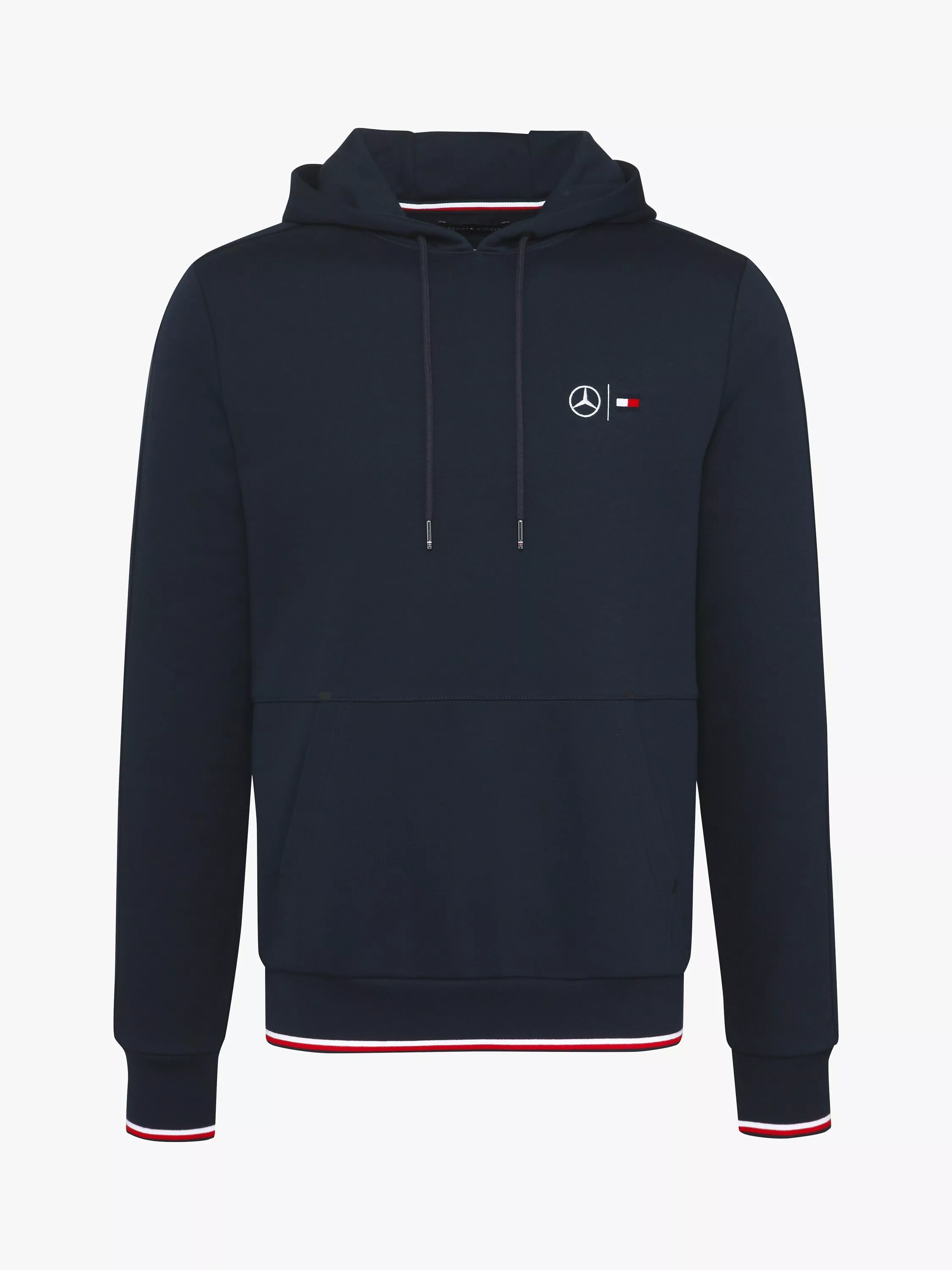 Tommy Hilfiger Mercedes Tech Terry Hoodie Sky Captain