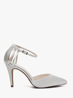 Rainbow Club Kennedy Strappy Stiletto Heel Court Shoes, Ivory, Ivory
