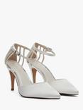 Rainbow Club Kennedy Strappy Stiletto Heel Court Shoes, Ivory