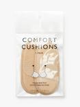 John Lewis Bra Strap Cushions, Almond