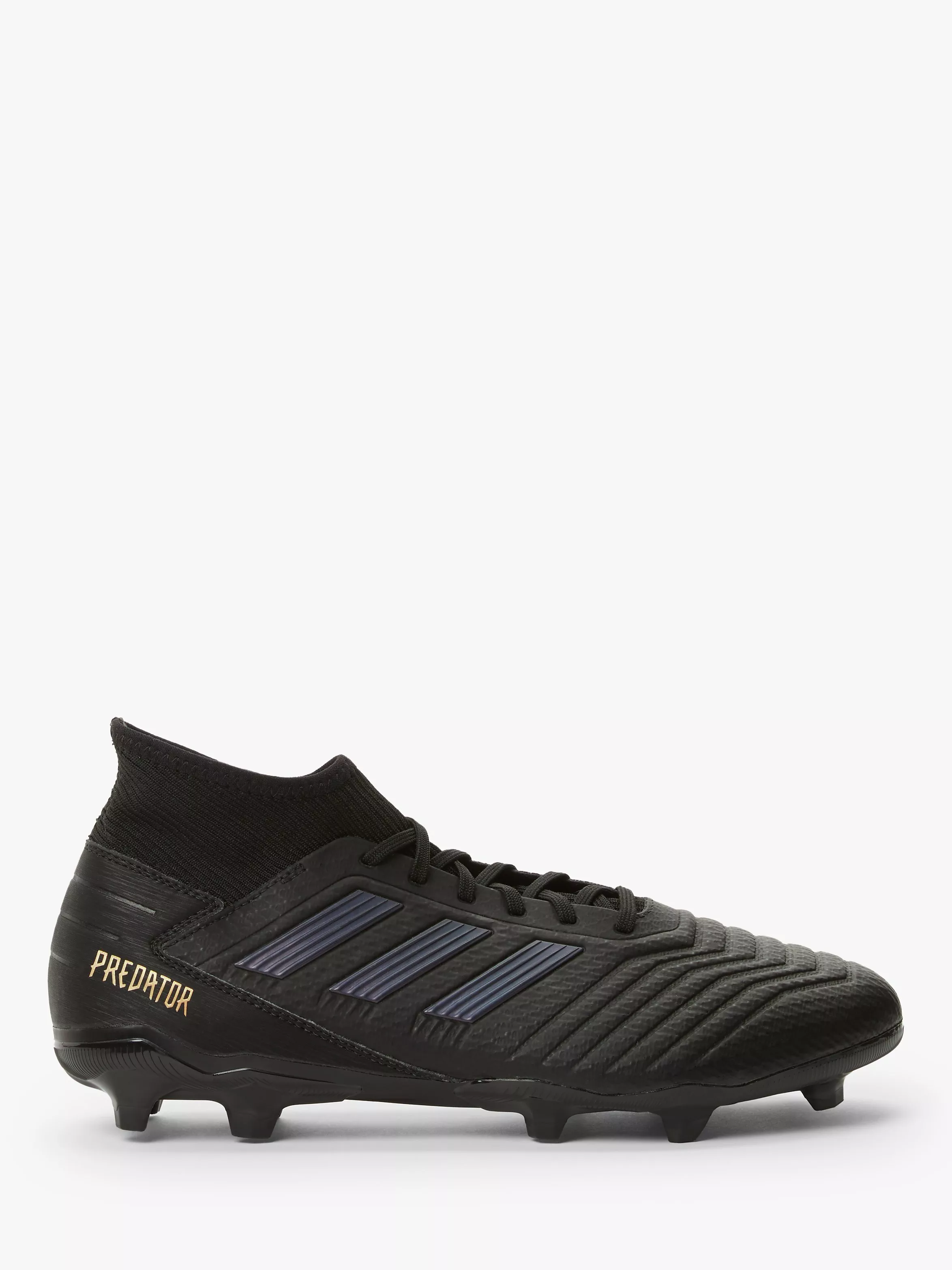 adidas Predator 19.3 Firm Ground Football Boots Core Black Gold Met