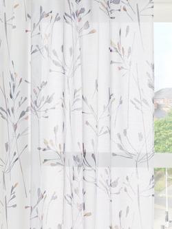 John Lewis Nerine Slot Top Sheer Panel, White