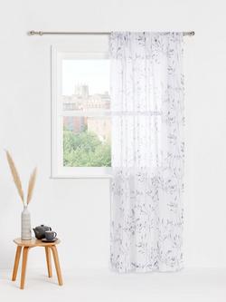 John Lewis Nerine Slot Top Sheer Panel - view 2, White