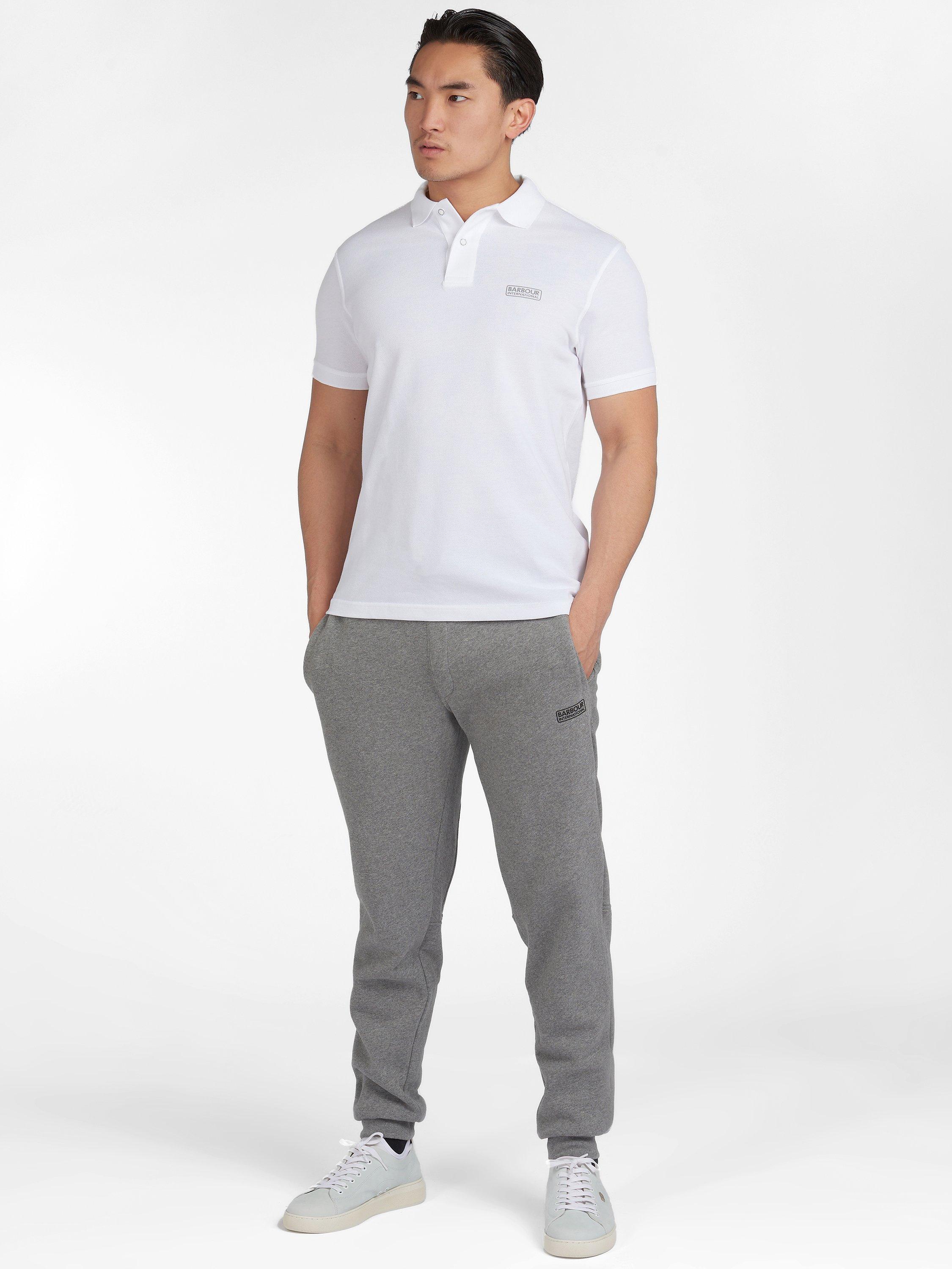 Product image 4 of 6, which shows Barbour International Polo Shirt, White, S