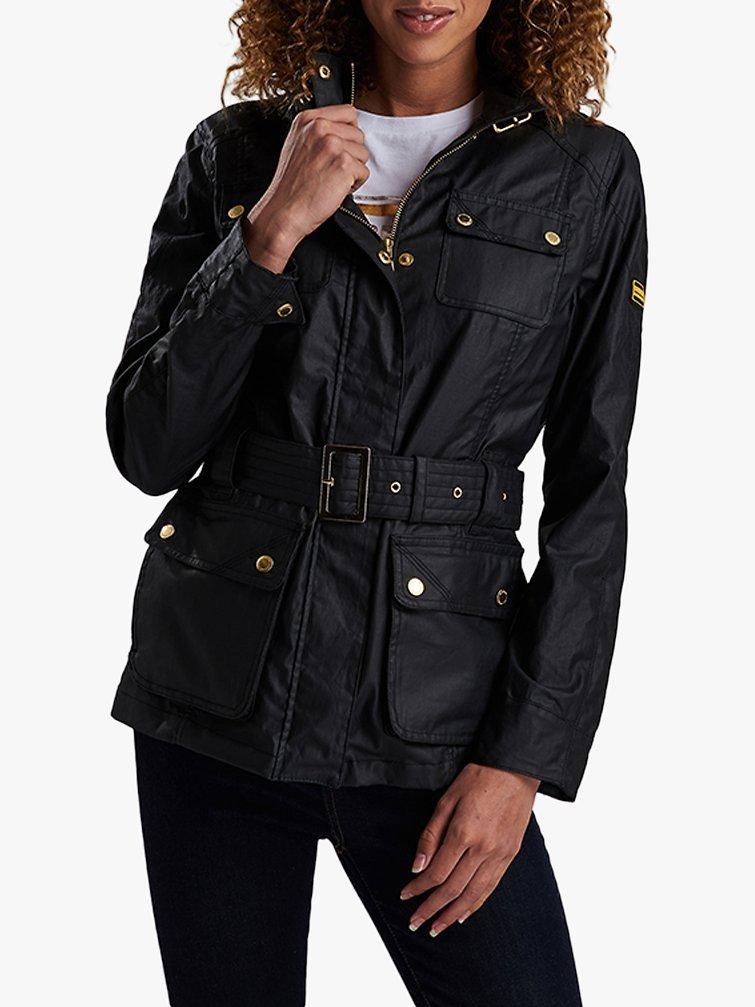 Barbour international bearings biker jacket hotsell