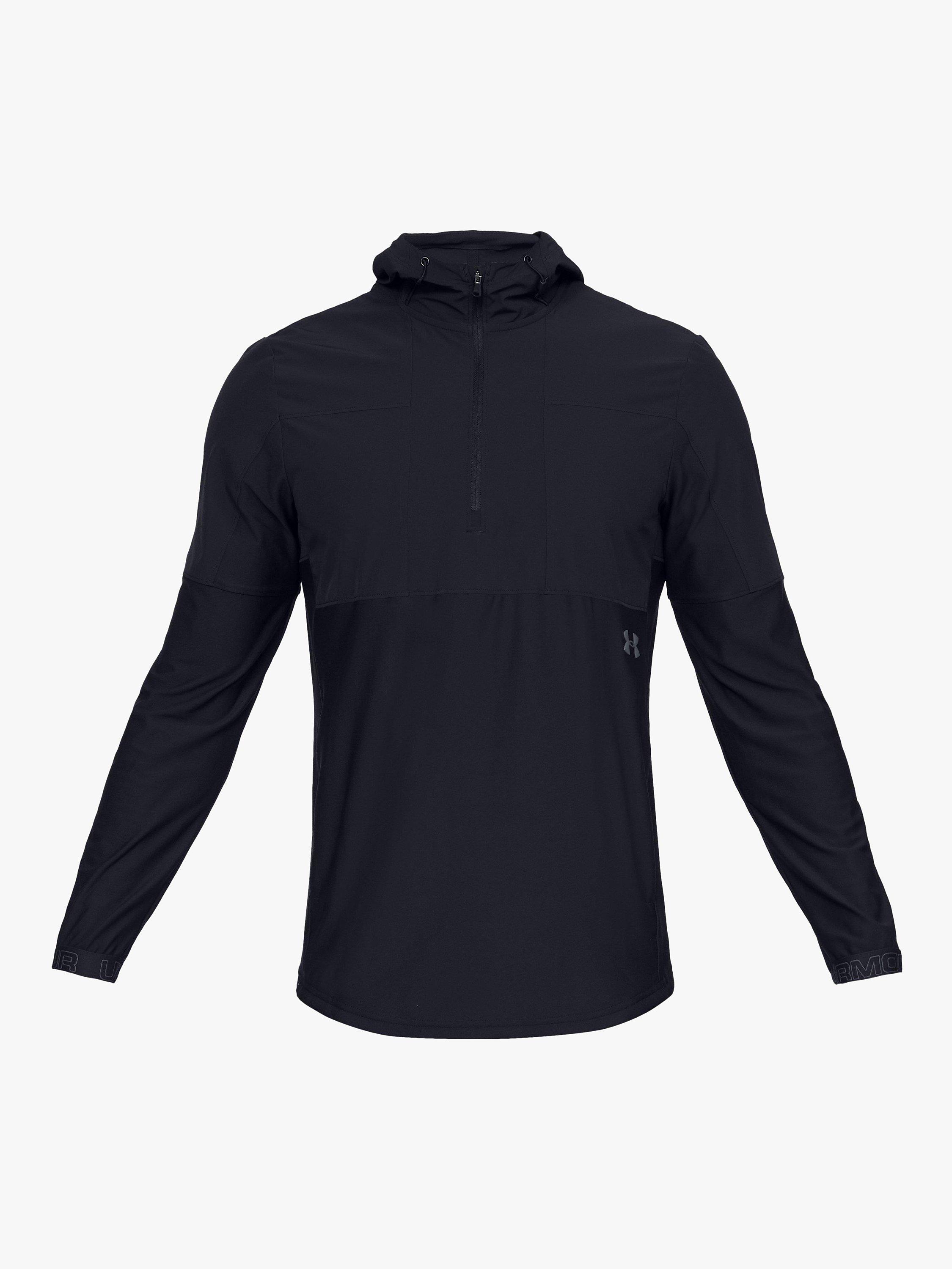 Under Armour Vanish Hybrid 1 4 Zip Training Jacket Black