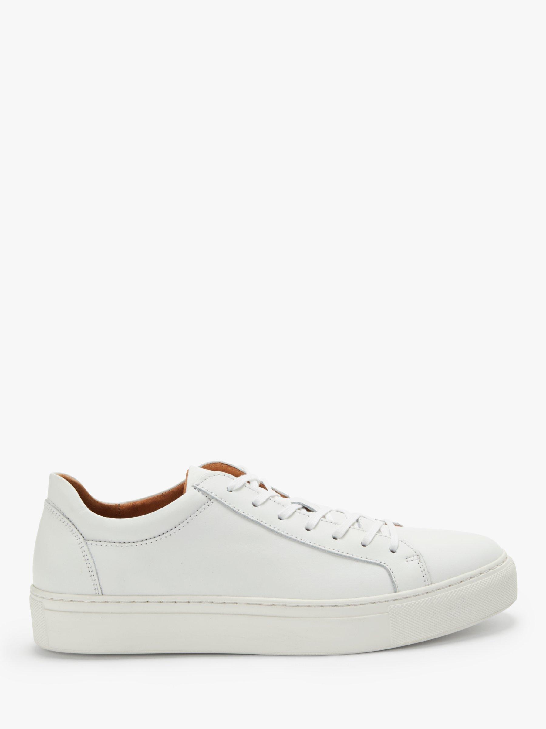 Selected Femme Donna Leather Trainers White