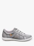 Josef Seibel Caren 01 Low Top Flatform Trainers, Platinum