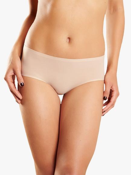 Chantelle Soft Stretch Hipster Knickers, Pack of 3 - view 2, Nude