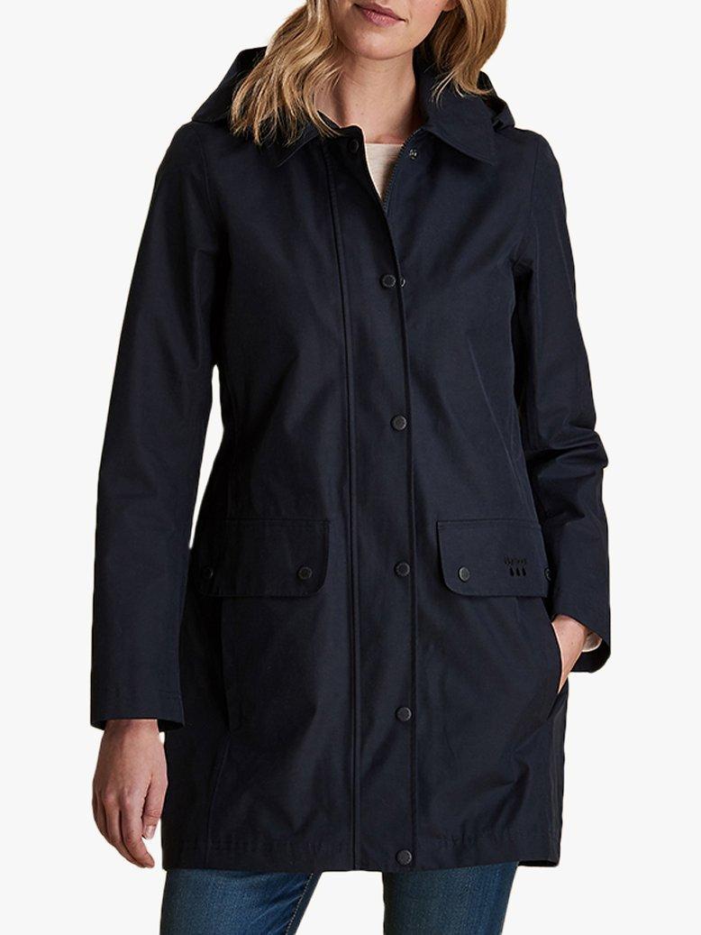 Barbour Undertow Waterproof Hooded Jacket Navy