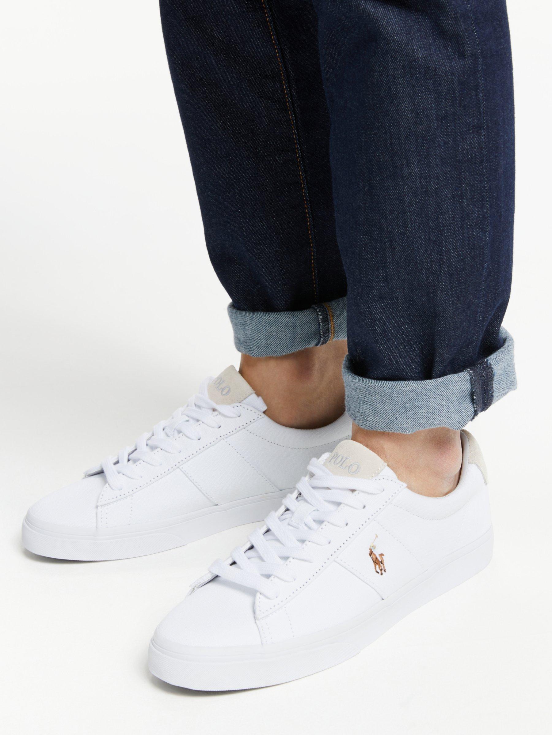 Polo Ralph Lauren Sayer Canvas Trainers