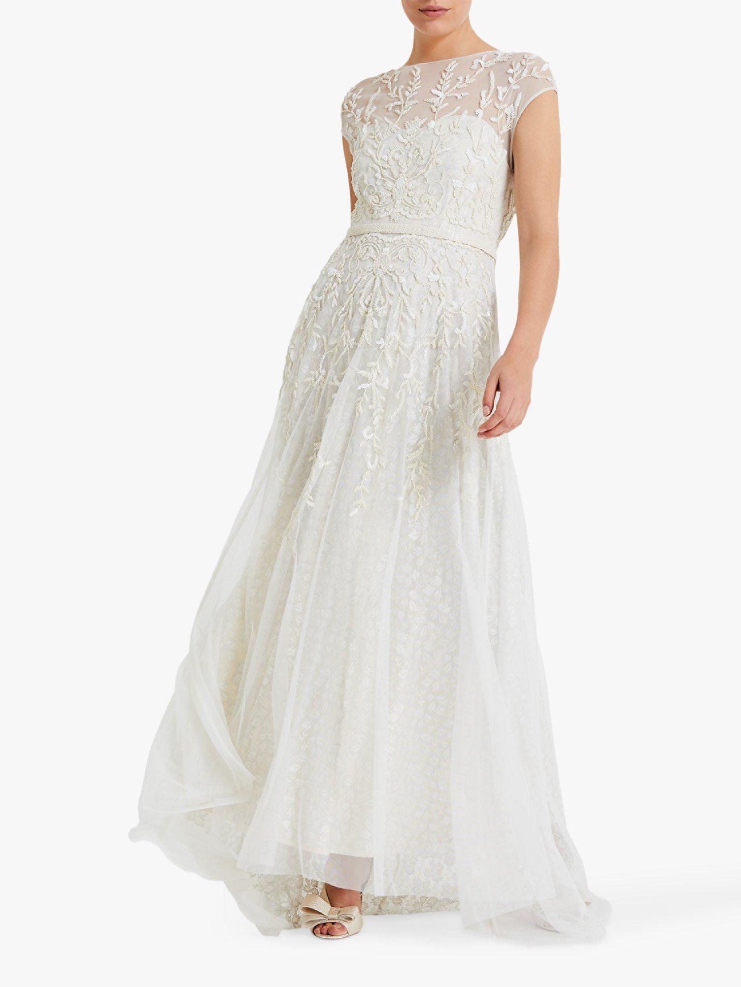 Phase Eight Mylee Wedding Dress Antique Cream