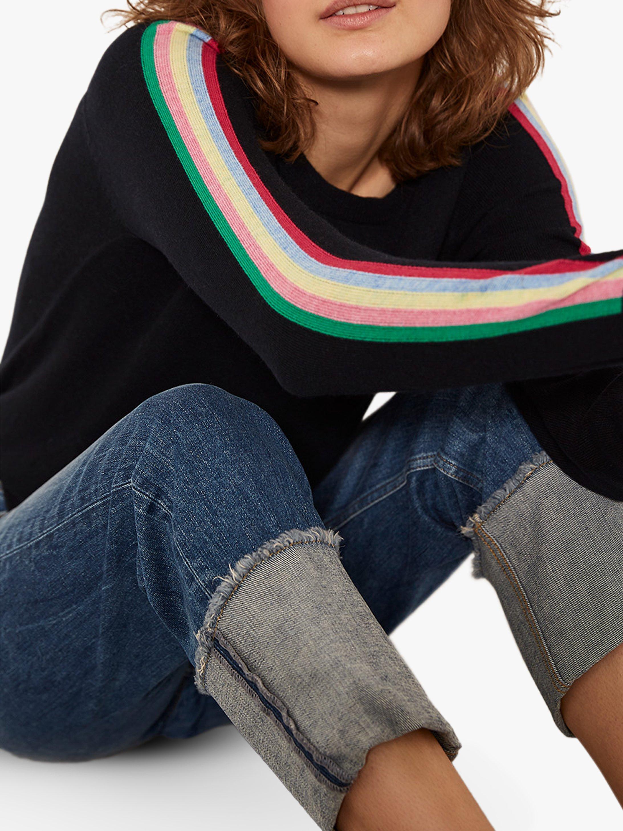 Mint velvet rainbow jumper sale