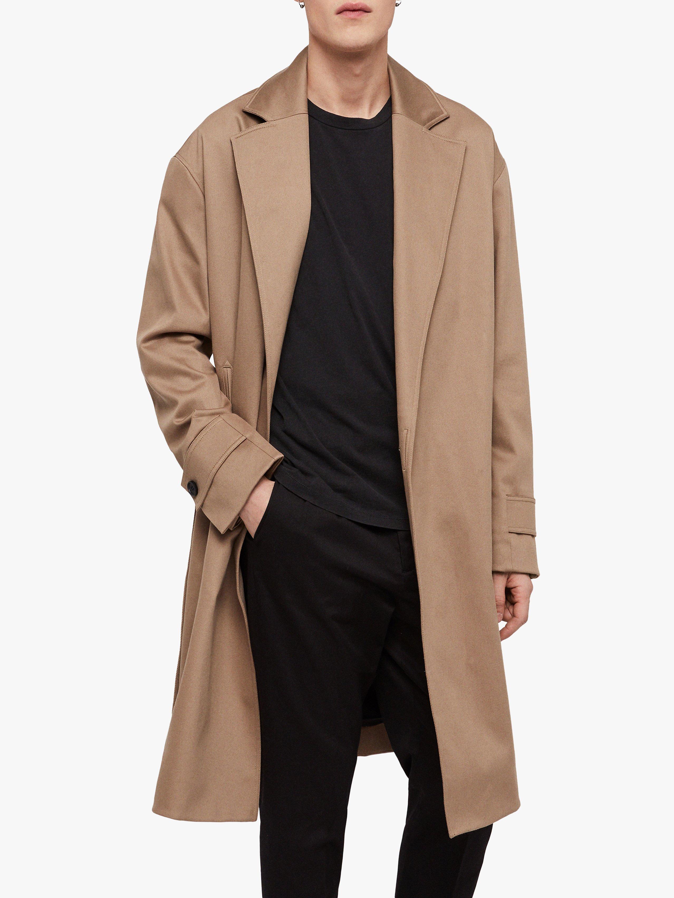 AllSaints Reynolds Trench Coat, Sand