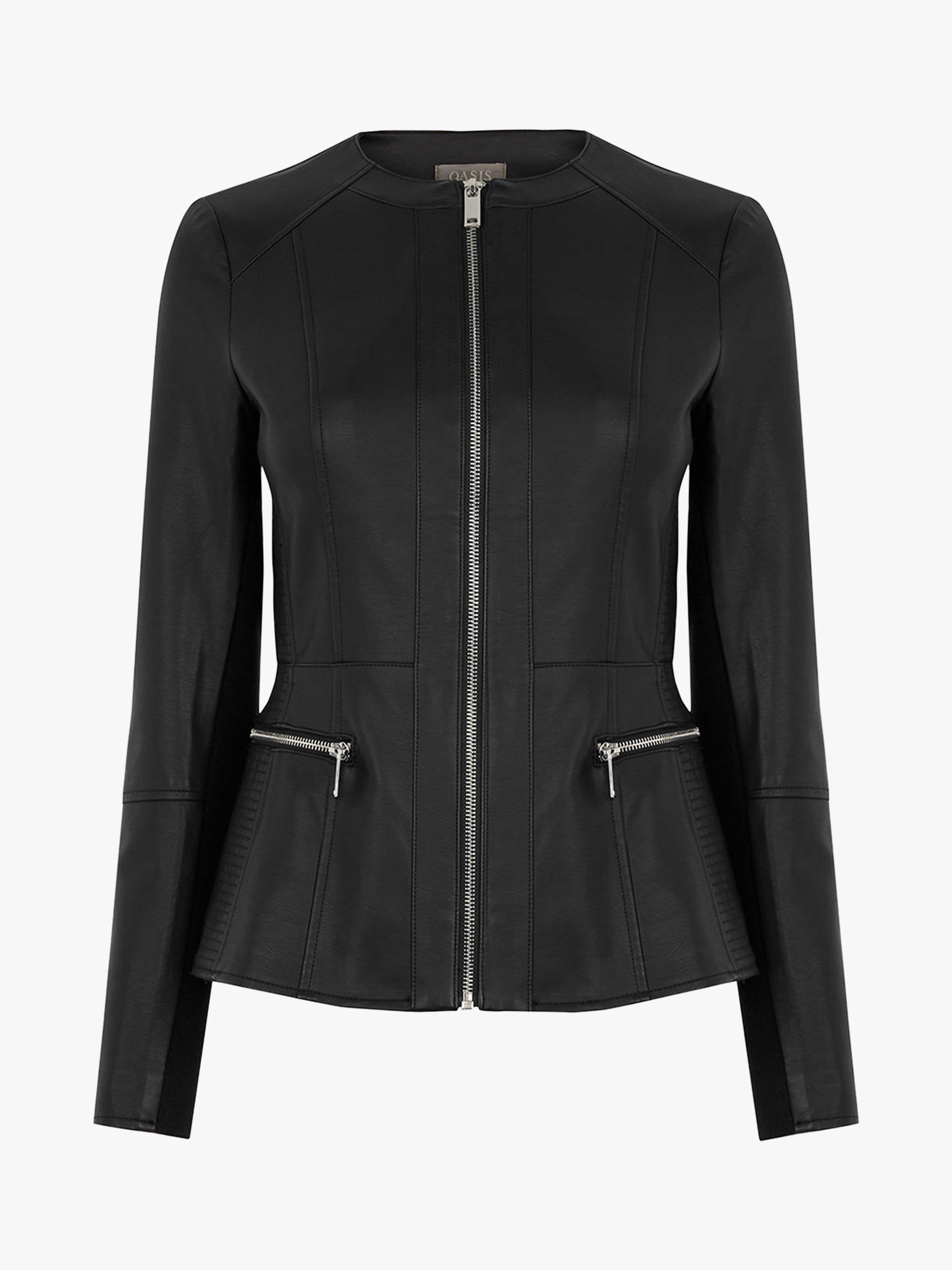 Oasis collarless jacket outlet