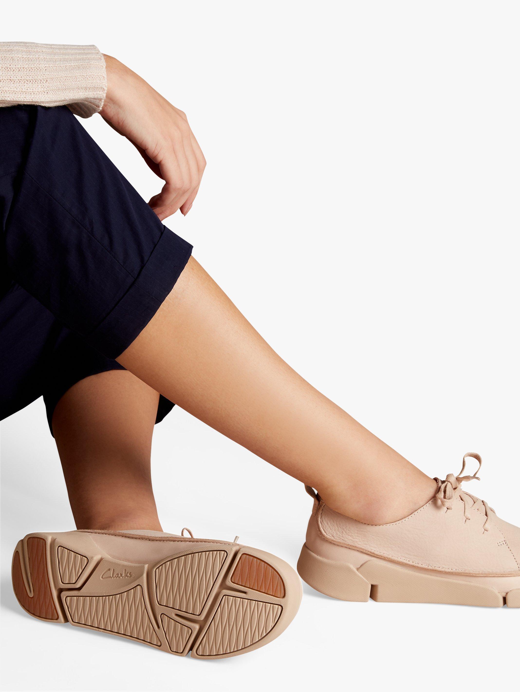 Clarks Tri Clara Flatform Trainers