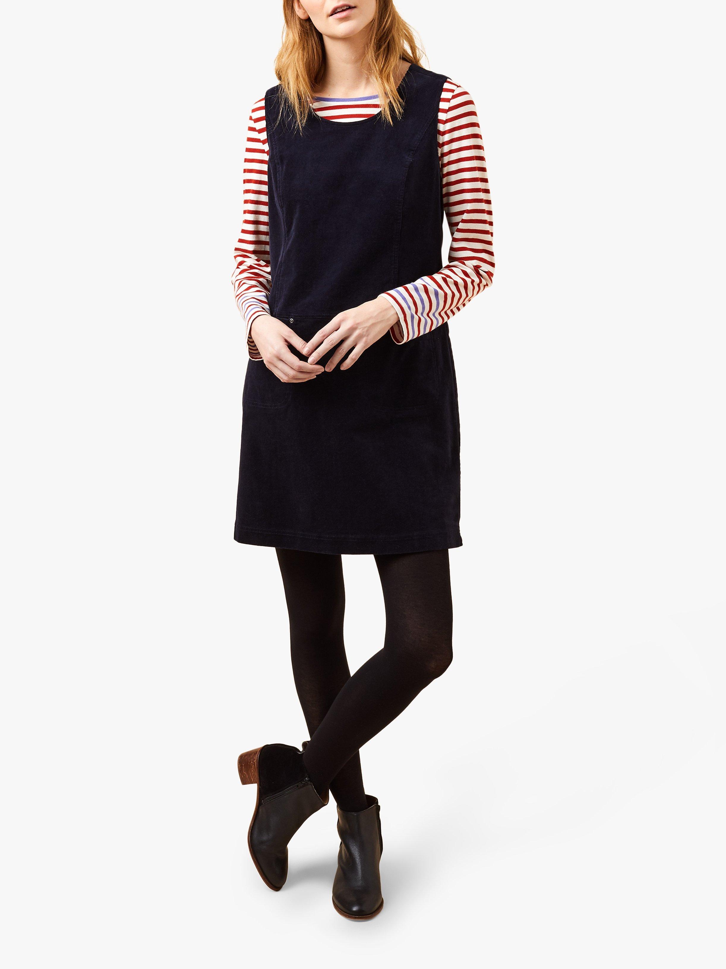 White Stuff Darcy Cord Pinafore Dress