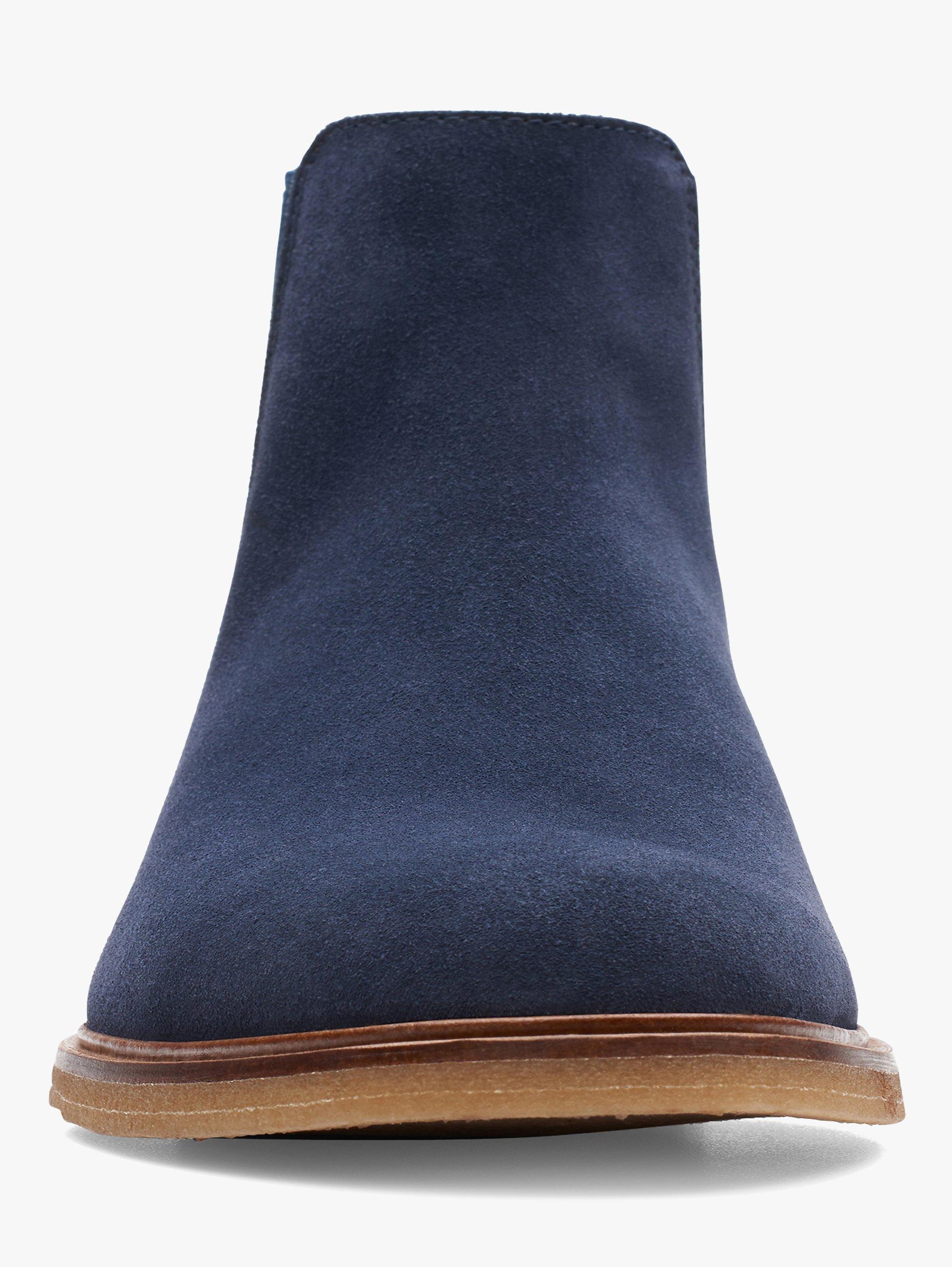 靴 uk6.5 Clarks Clarkdale Gobi Navy Boots Clarks Clarkdale Gobi Suede Chelsea Boots