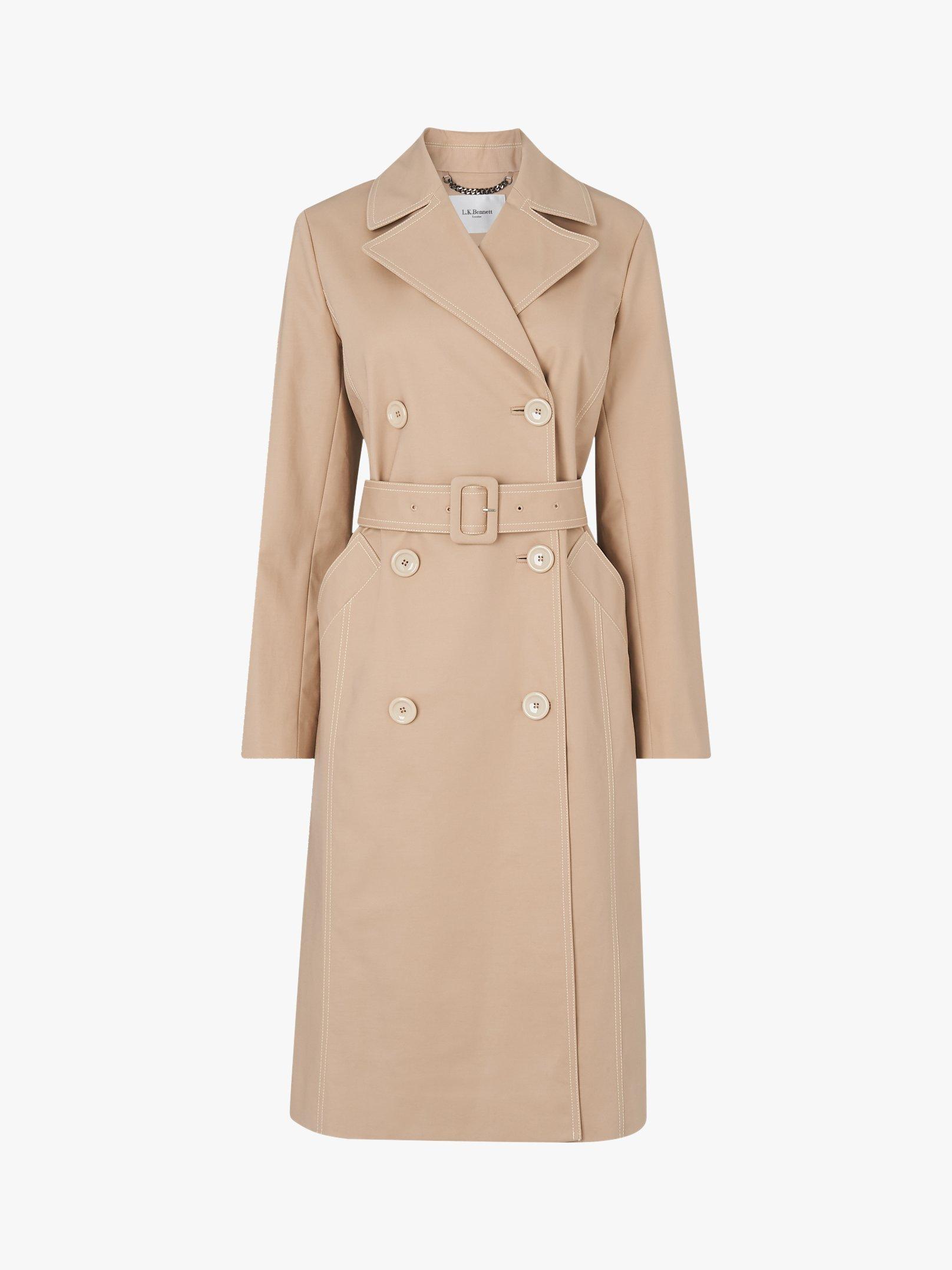 L.K.Bennett Kaylee Trench Coat Beige