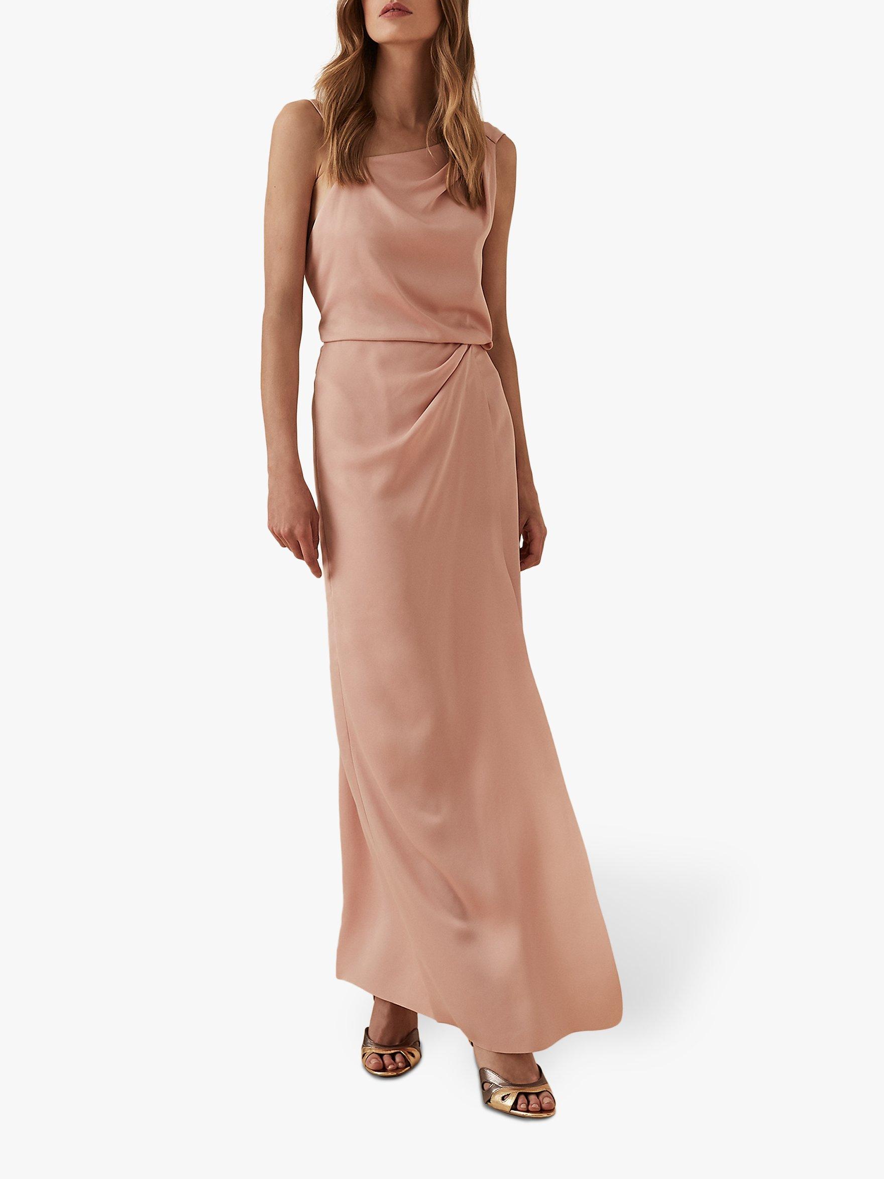 Reiss Ostia One Shoulder Maxi Dress