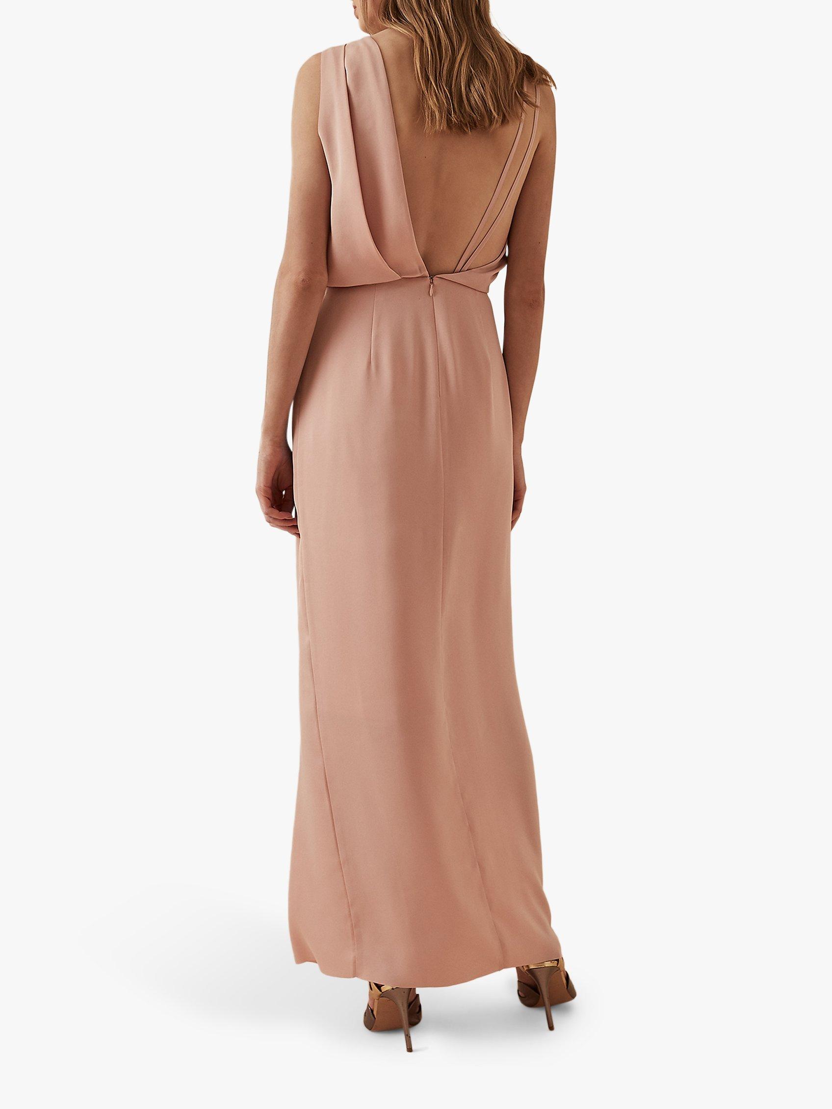 Reiss Ostia One Shoulder Maxi Dress