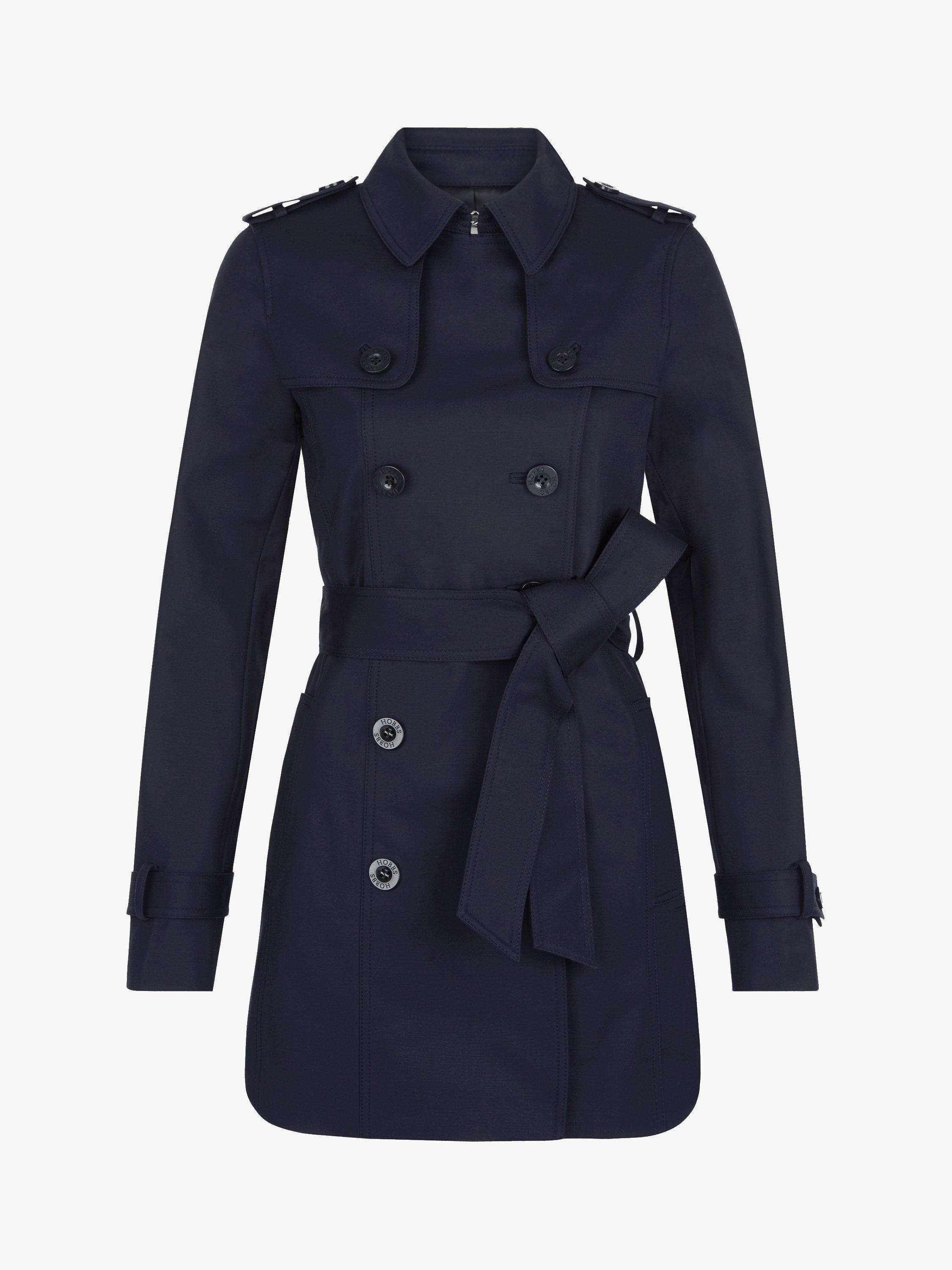 Hobbs Sara Mac Coat Navy