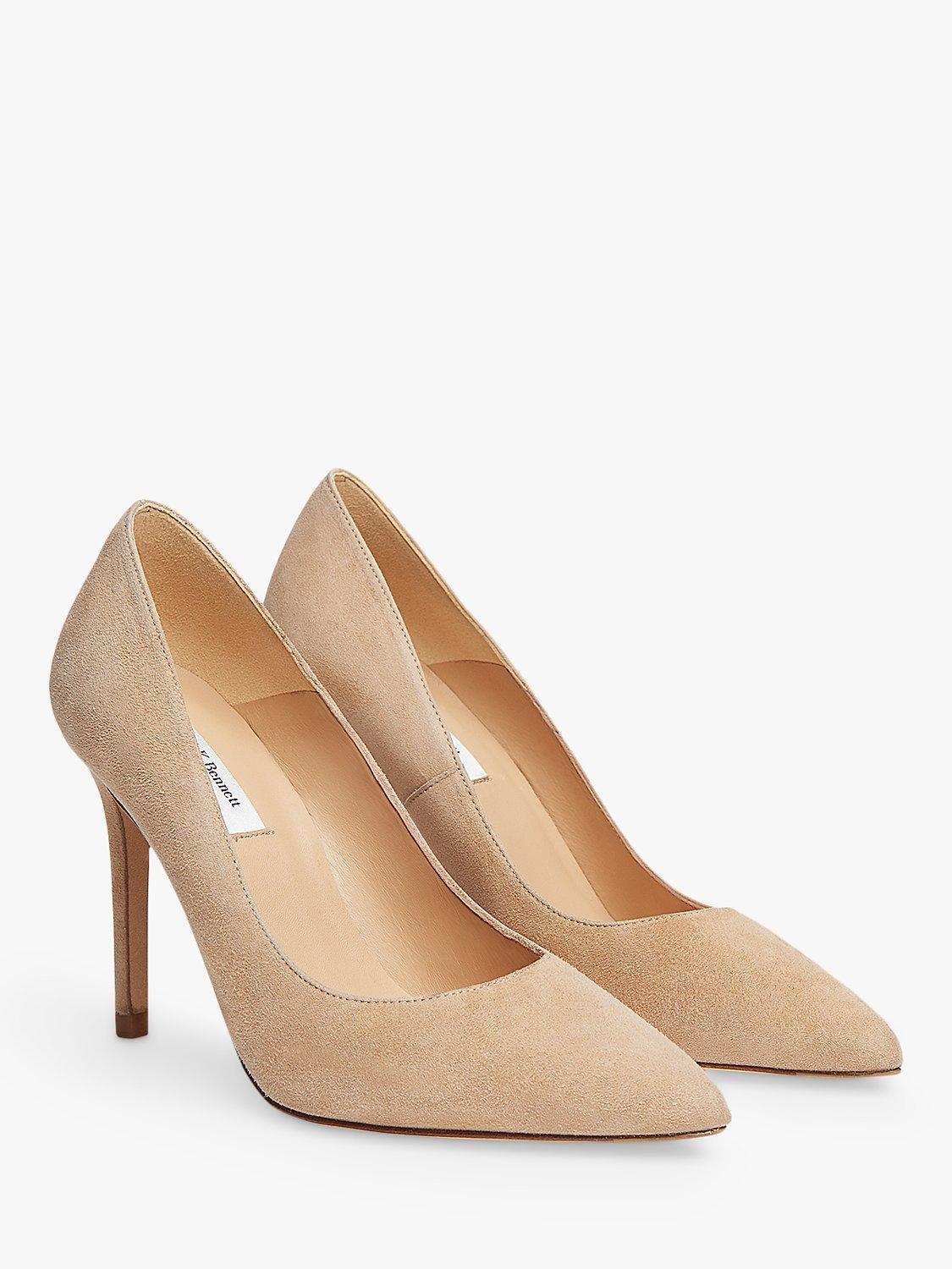Tan suede court shoes uk sales