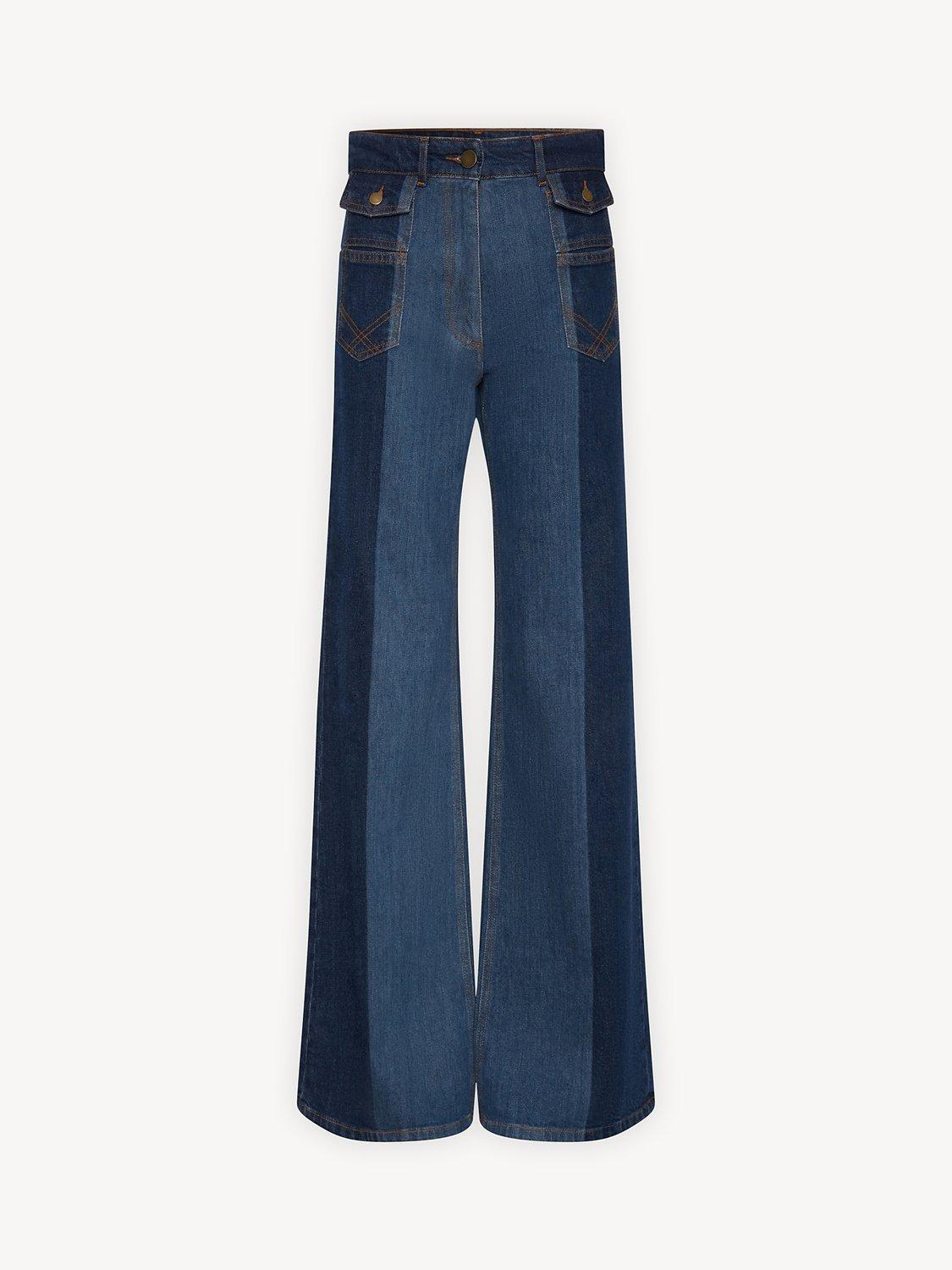 Product image 4 of 4, which shows Gerard Darel Pantalon Jeans, Blue, 10