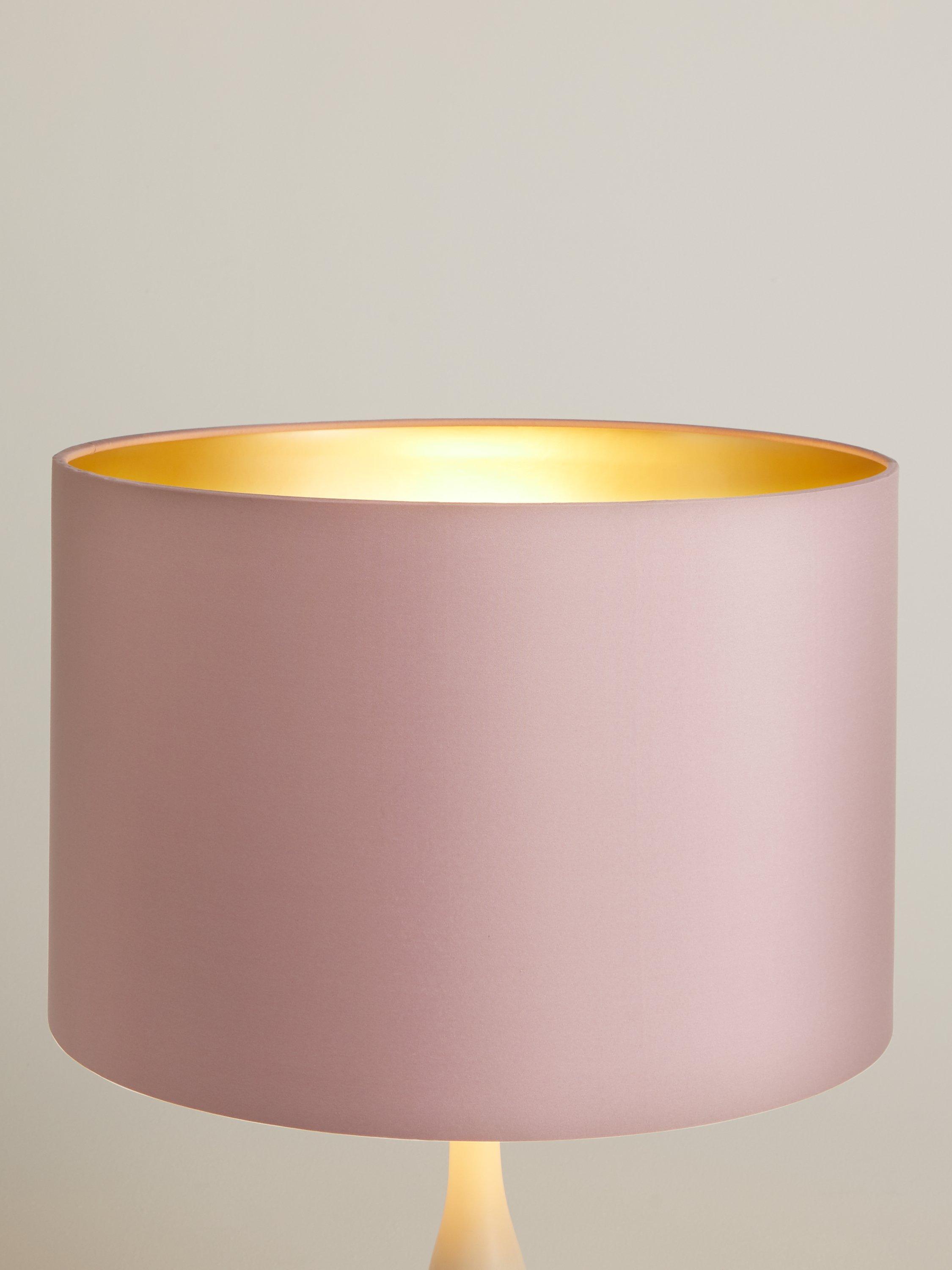 John Lewis Cassie Lampshade Rosa Champagne