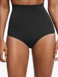 John Lewis Seamfree High Waist Briefs, Black