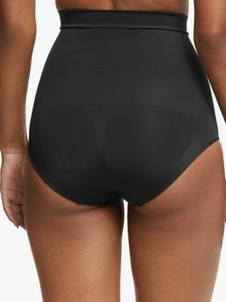 John Lewis Seamfree High Waist Briefs - view 2, Black