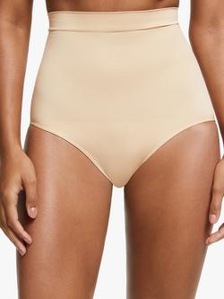 John Lewis Seamfree High Waist Briefs, Almond