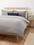 John Lewis Emery Brushed Cotton Duvet Cover Set