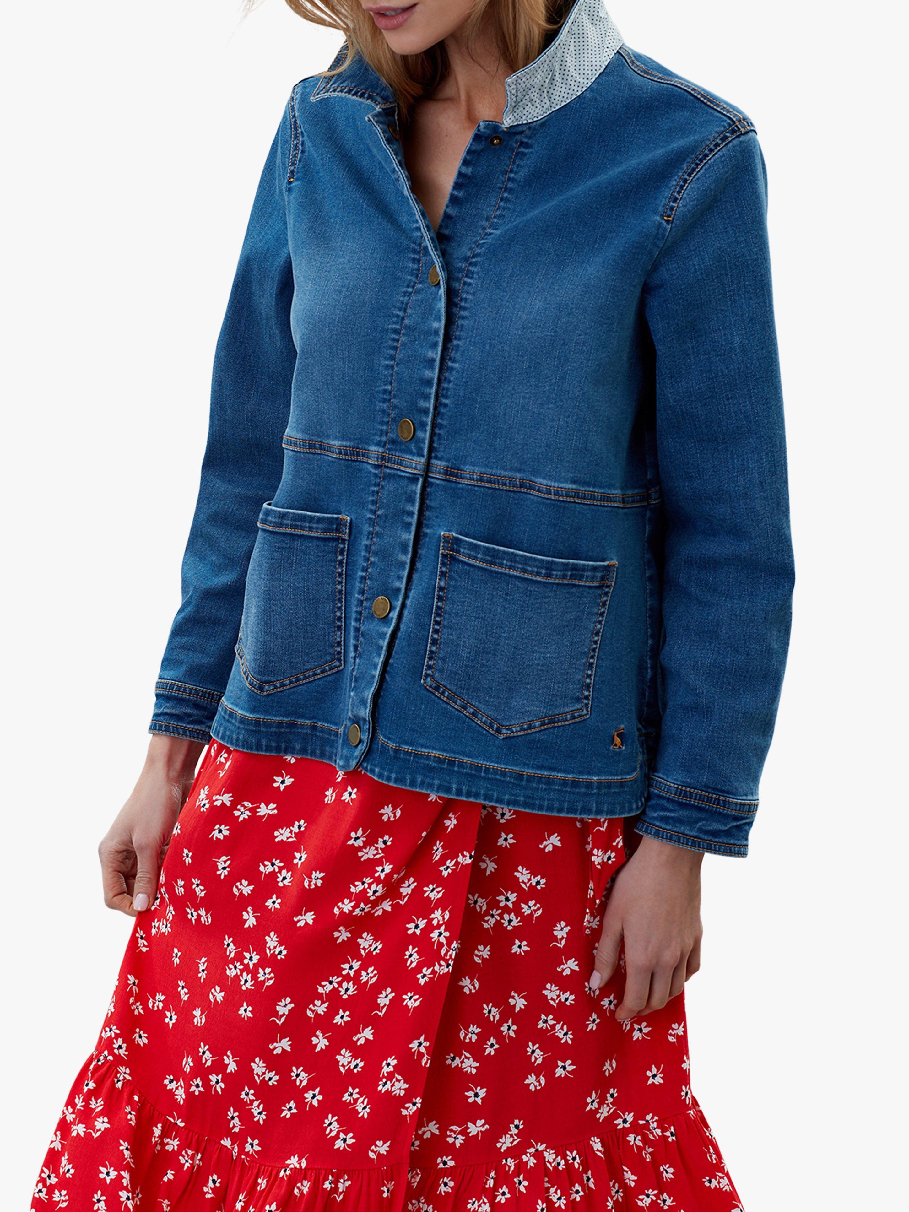 Joules imogen denim jacket hotsell