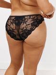 AND/OR Wren Lace Bikini Knickers, Black