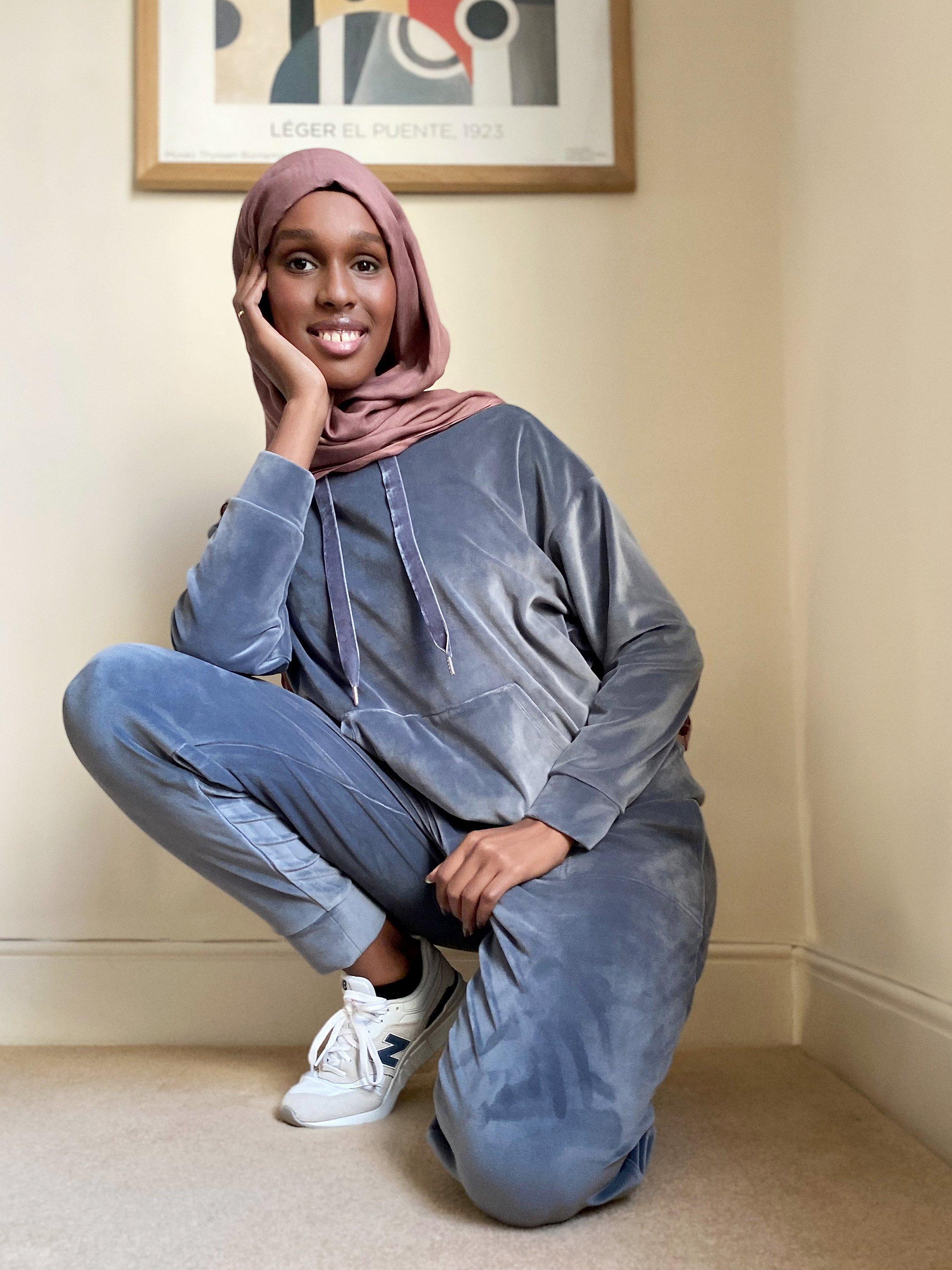 John Lewis Cleo Velour Jogger Lounge Pants
