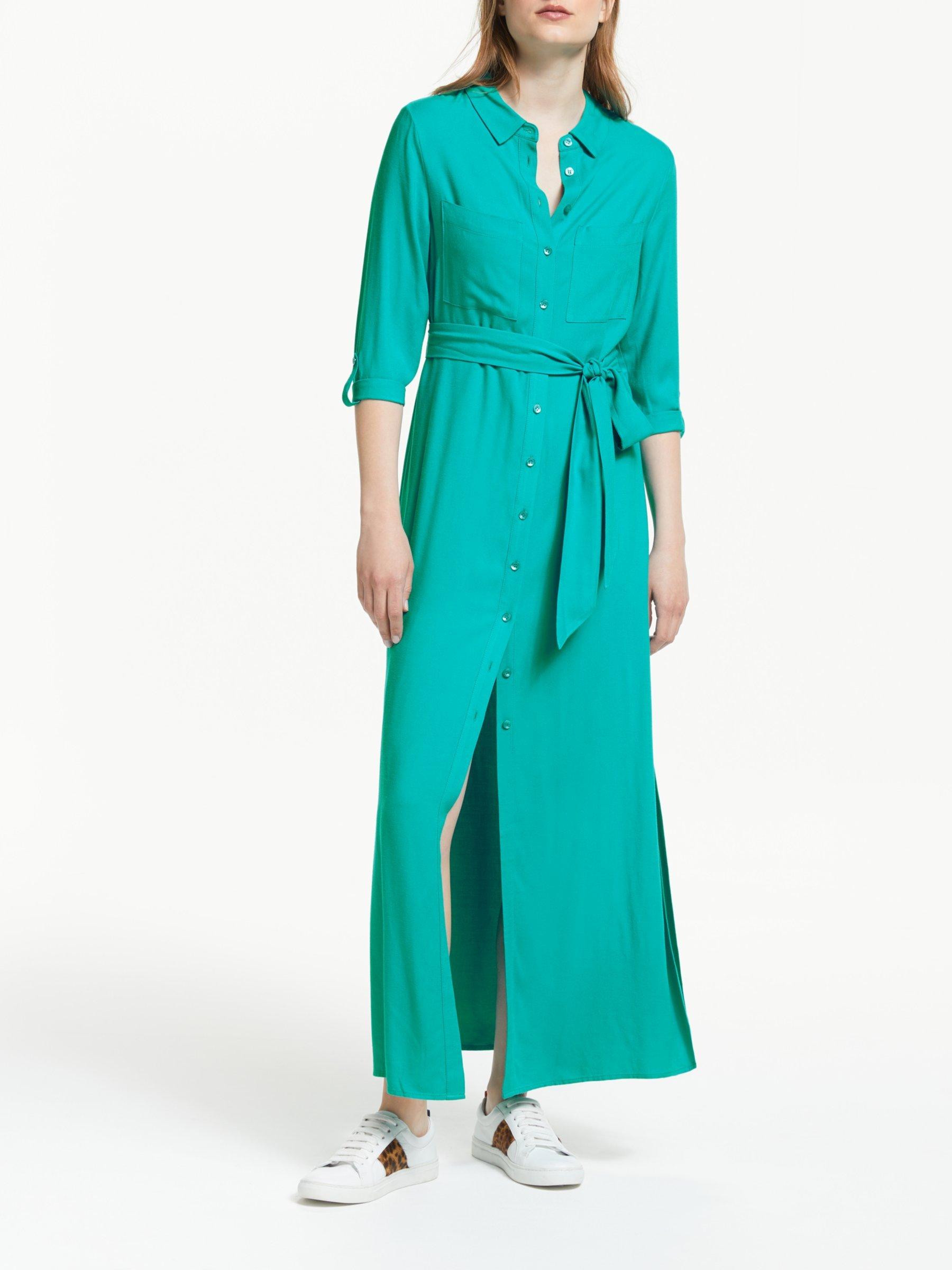 Boden Katrina Maxi Shirt Dress, Ultramarine