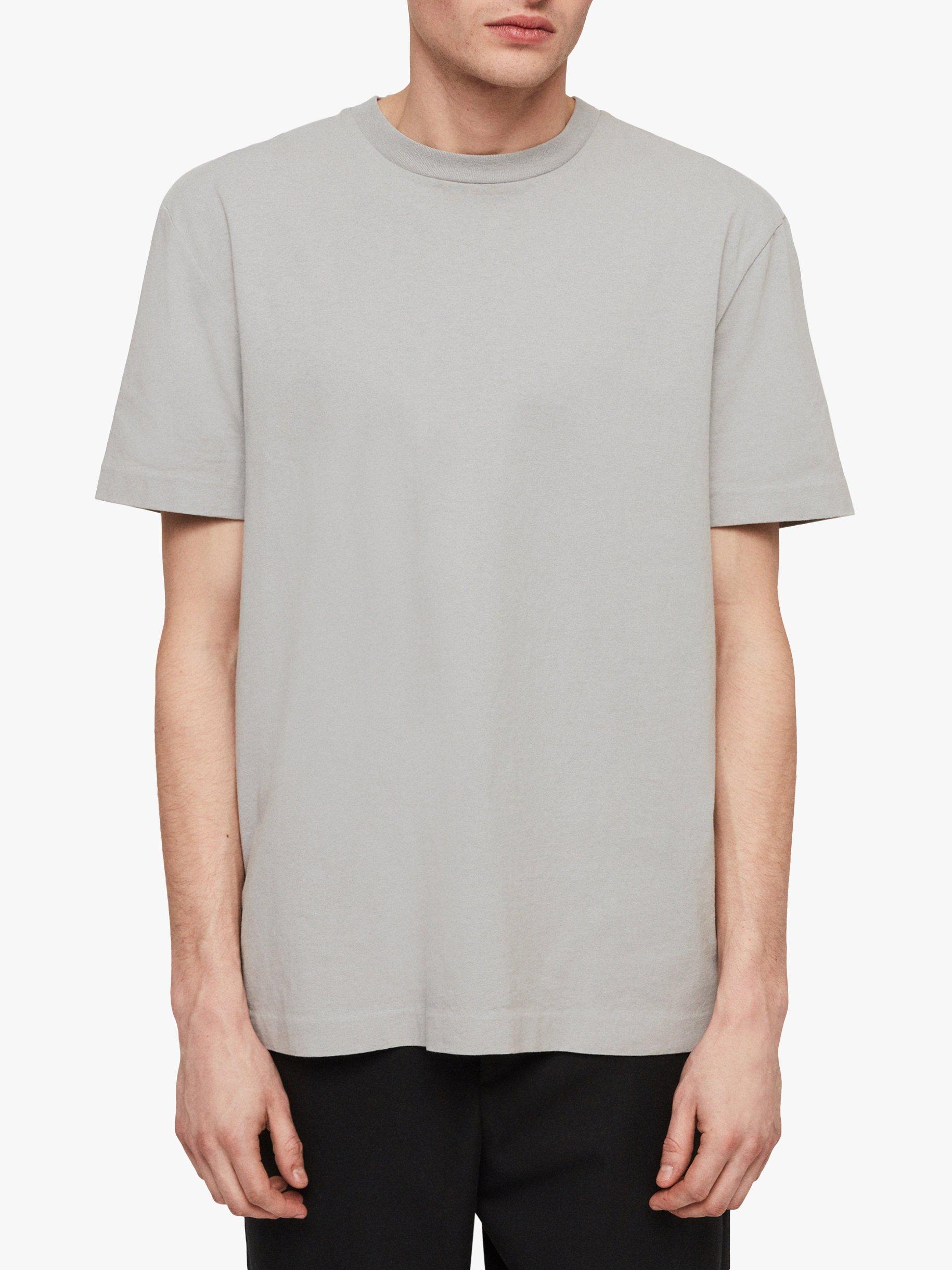 AllSaints Musica Crew Neck Short Sleeve T-Shirt, Space Blue