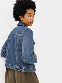 Levi's Original Trucker Denim Jacket, Soft As Butter Dark - view 2, Soft As Butter Dark
