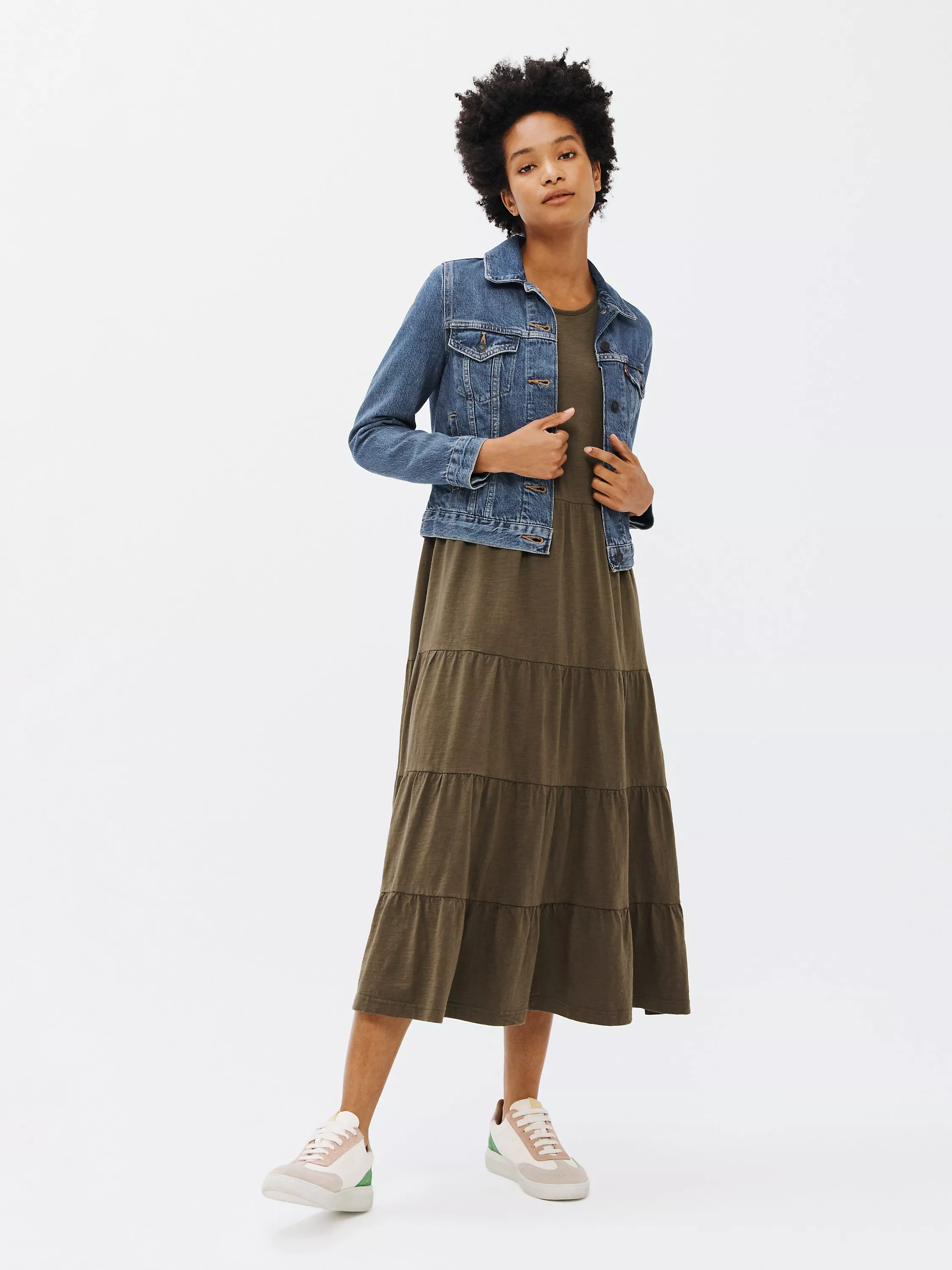 Levi's Dames Original Trucker Denimjack Lichtblauw